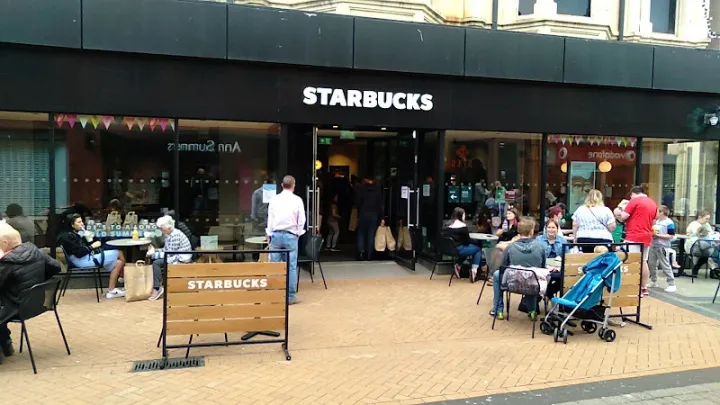 Starbucks in Blackpool, Lancashire