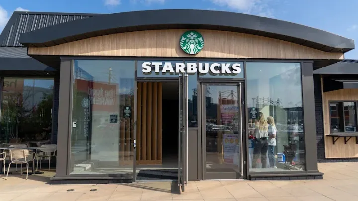 Starbucks in Cannock, Staffordshire