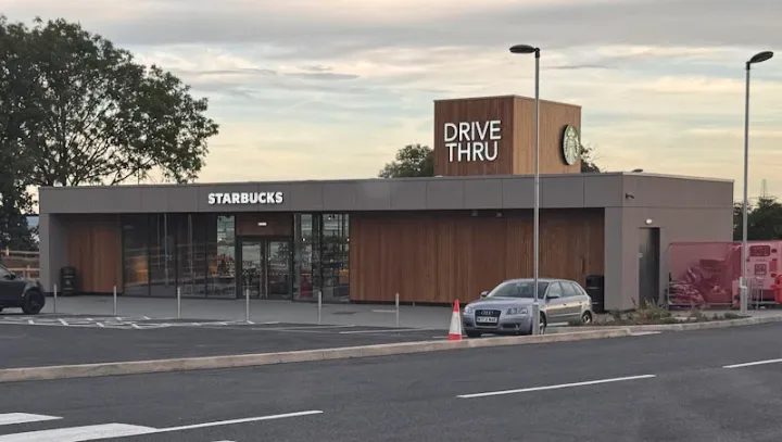 Starbucks in Chepstow, Monmouthshire