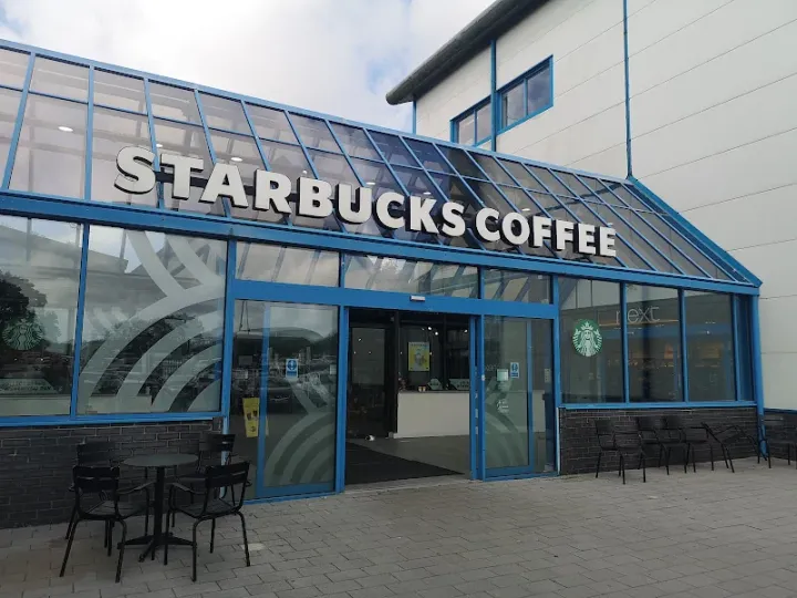 Starbucks in Fraddon, Cornwall