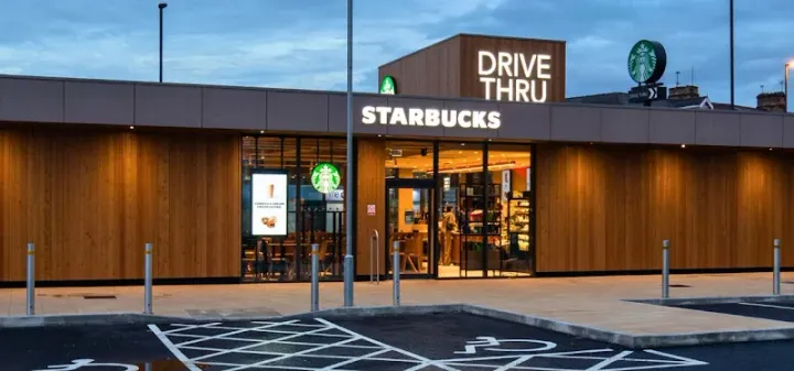 Starbucks in Grimsby, Lincolnshire
