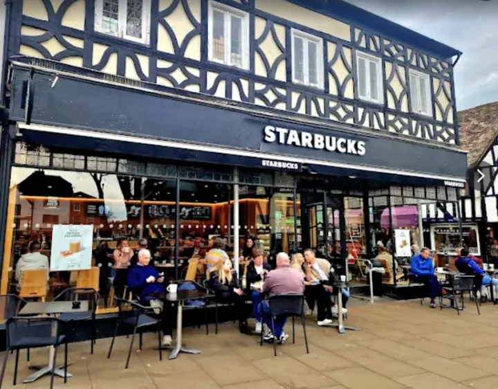 Starbucks in Hitchin, Hertfordshire
