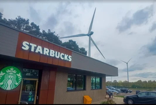 Starbucks in Leighton Buzzard, Bedfordshire