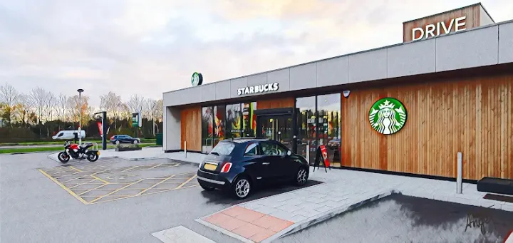 Starbucks in Liverpool, Lancashire