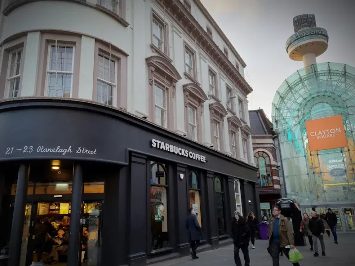 Starbucks in Liverpool, Merseyside