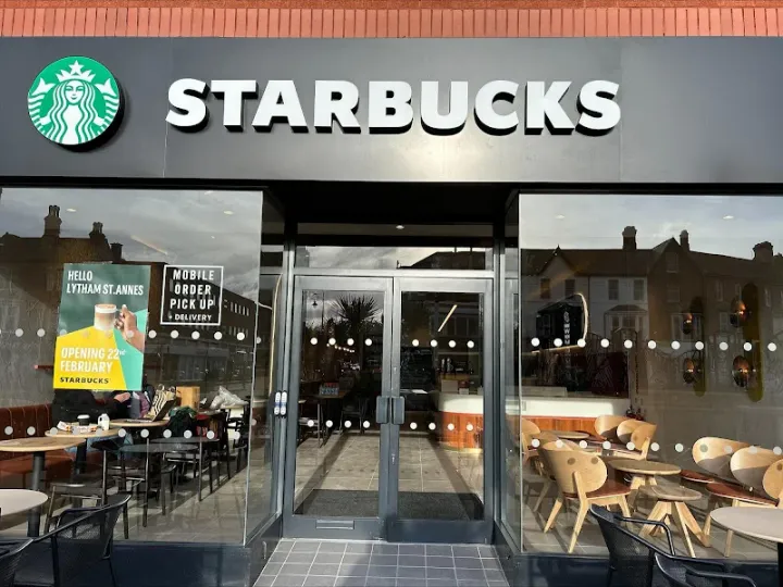 Starbucks in Lytham St Annes, Lancashire