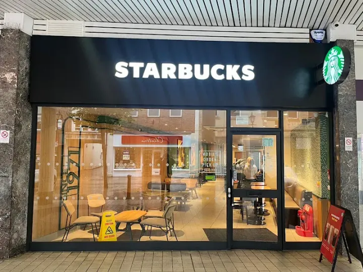 Starbucks in Mansfield, Nottinghamshire