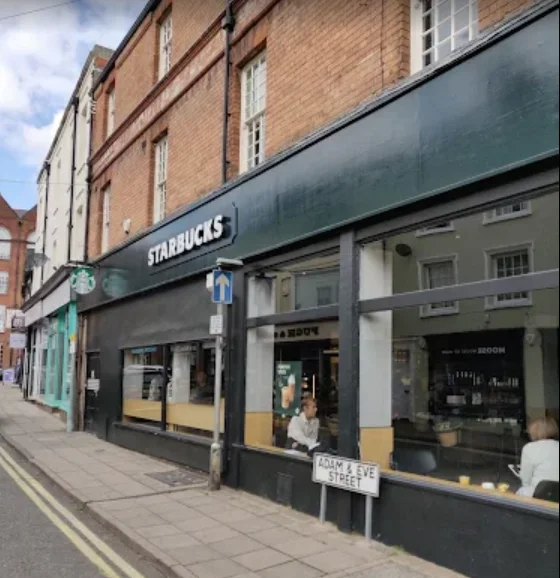 Starbucks in Market Harborough, Leicestershire