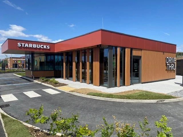 Starbucks in Melton Mowbray, Nottinghamshire