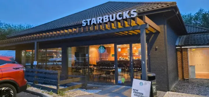 Starbucks in Newbury, Hampshire