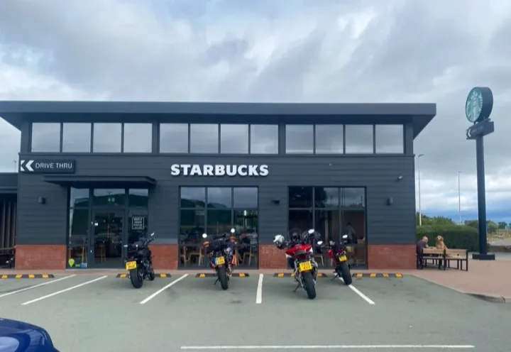 Starbucks in Oswestry, Shropshire