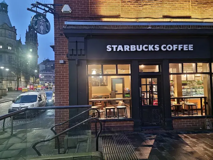 Starbucks in Sheffield, South Yorkshire