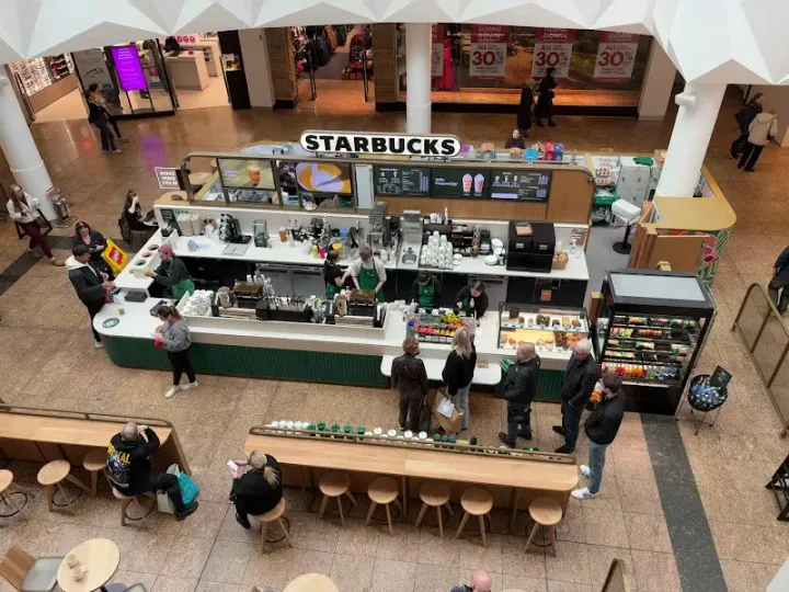 Starbucks in Sheffield, South Yorkshire