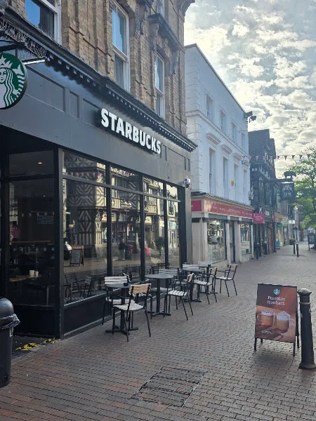 Starbucks in Stafford, Staffordshire