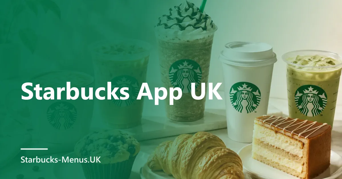 Starbucks App UK