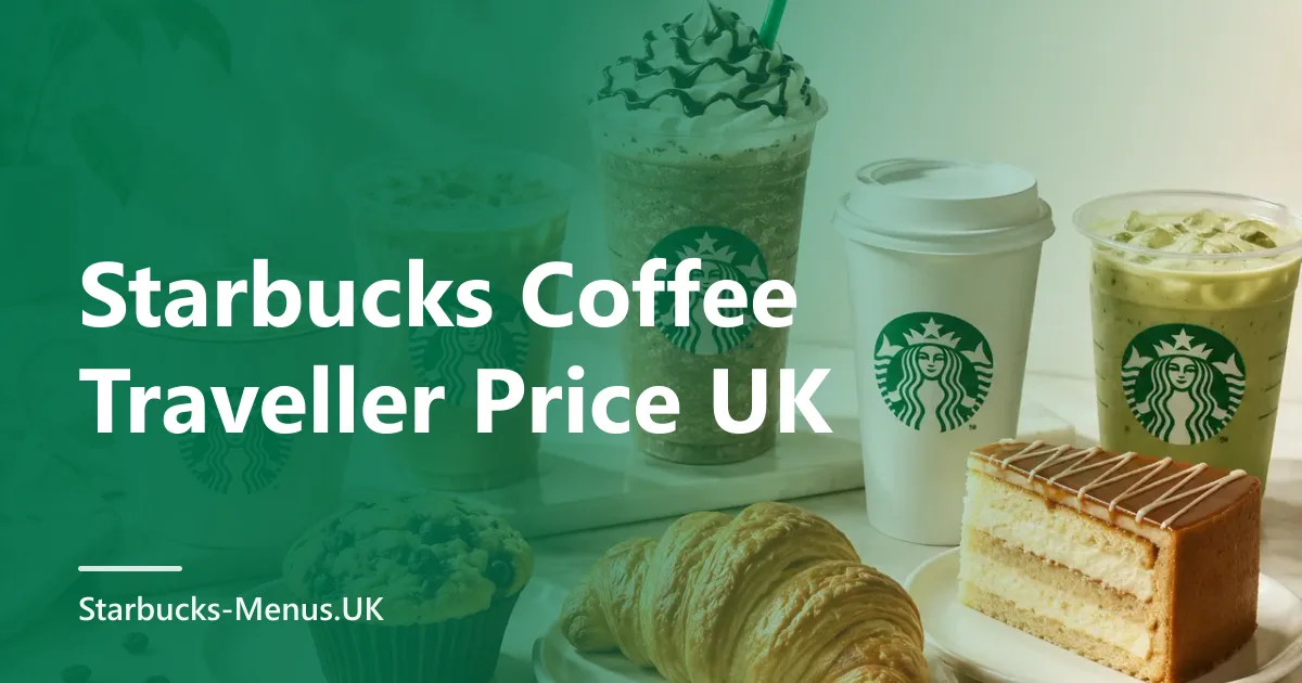 Starbucks Coffee Traveller Price UK