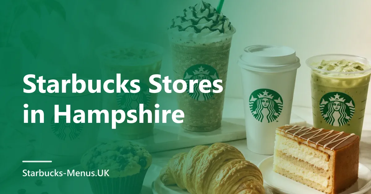 Starbucks Stores in Hampshire
