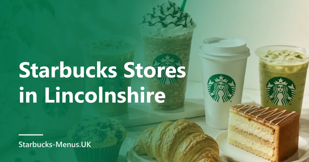 Starbucks Stores in Lincolnshire